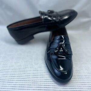 Giorgio Brutini Glossy Black Loafers size 10D
